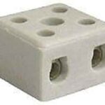 Conector de Porcelana Bipolar 16mm Foxlux 50A