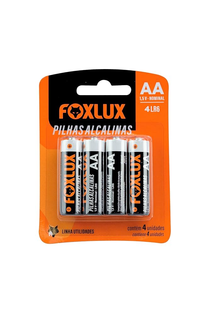 Pilha Alcalina Peq. AA Blister C/2 FX