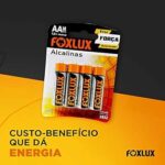 Pilha Alcalina Peq. AA Blister C/4 FX