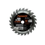 Serra Videa 7 1/4 24 Dentes 185 mm x 20 mm
