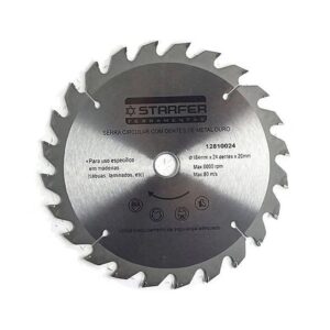 Serra Videa 7 1/4 40 Dentes 185 mm x 20 mm