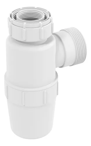 Copo Branco Horizontal Para Sifao Tubo Extensivel Censi