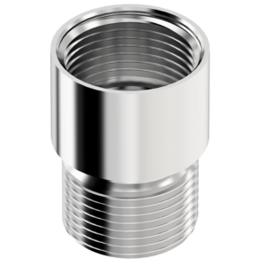 Extensao De Latao Cromado - Rosca Macho X Femea 3/4" X 20 Mm Censi