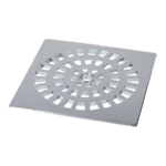 Grelha Quad. Ralo Terraco SIMPL.100 mm