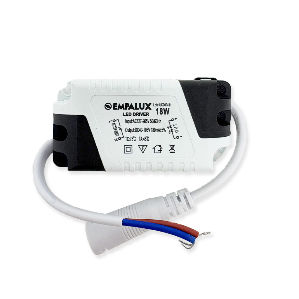 Driver Painel Led Bivolt 18W Empalux