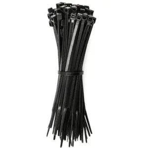 Abraçadeira Nylon 300x4,8 preta pacote c/100