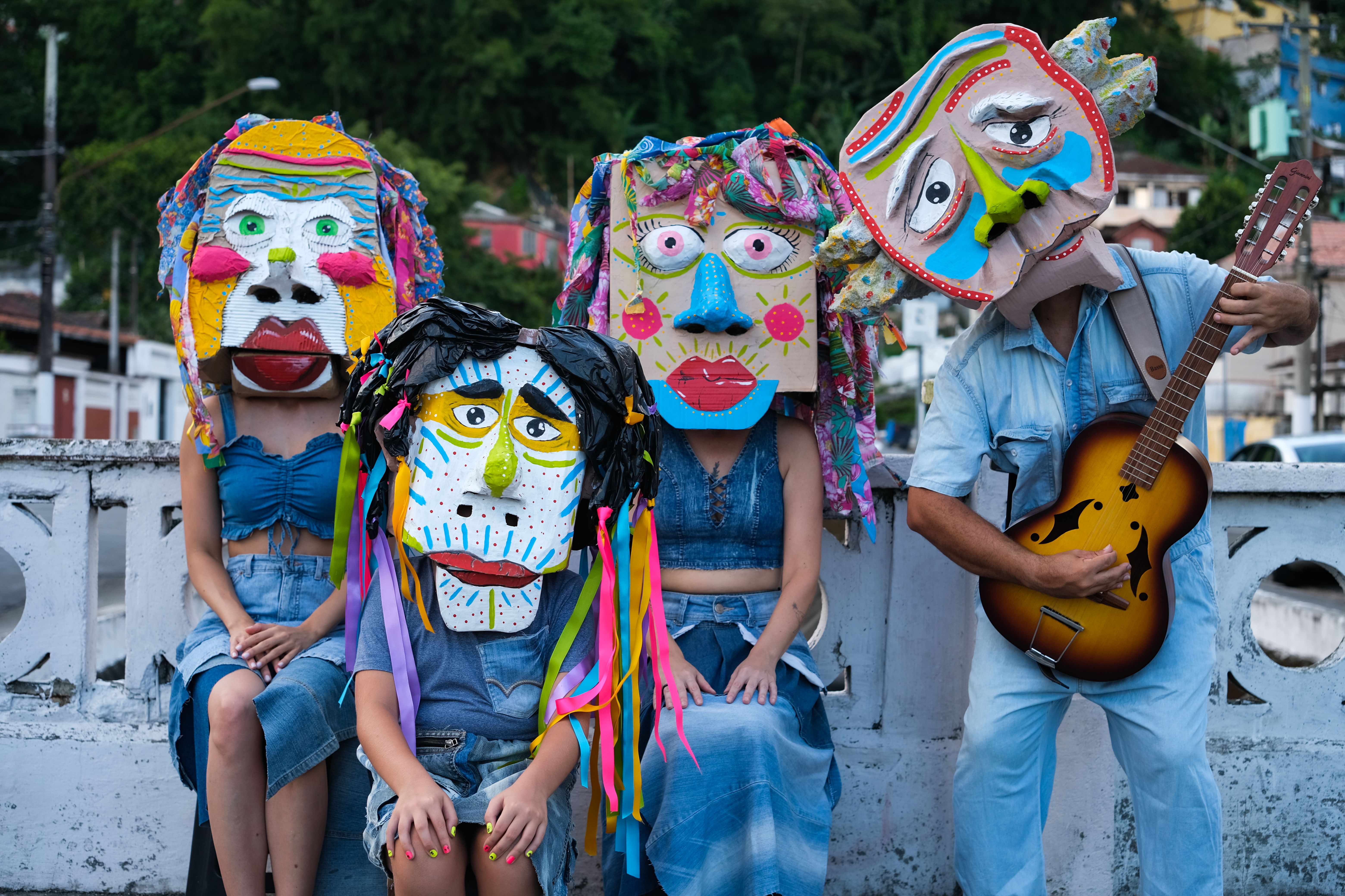 Caras com caretas — Interativo no Bulevar do Rádio