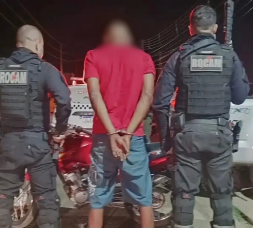Homem é preso em Picos por dirigir embriagado, portar droga e conduzir moto adulterada