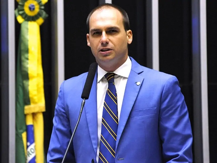 STF determina bloqueio de contas e bens de Eduardo Bolsonaro em inquérito sigiloso
