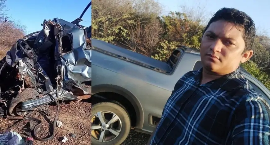 Empresário Léo Motos morre em grave acidente na PI entre Conceição do Canindé e Simplício Mendes