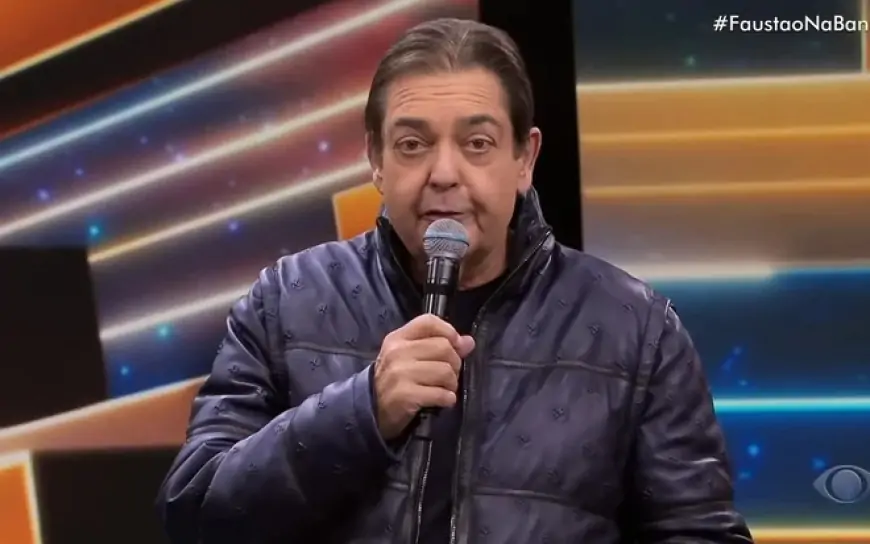 Faustão respira sem aparelhos e recebe visita dos filhos no Dia dos Pais