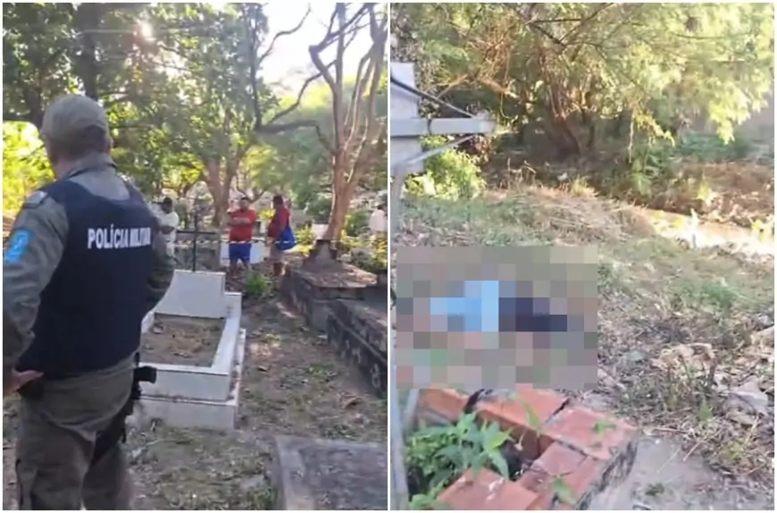 Homem é encontrado morto com marcas de tiros dentro de cemitério em Teresina