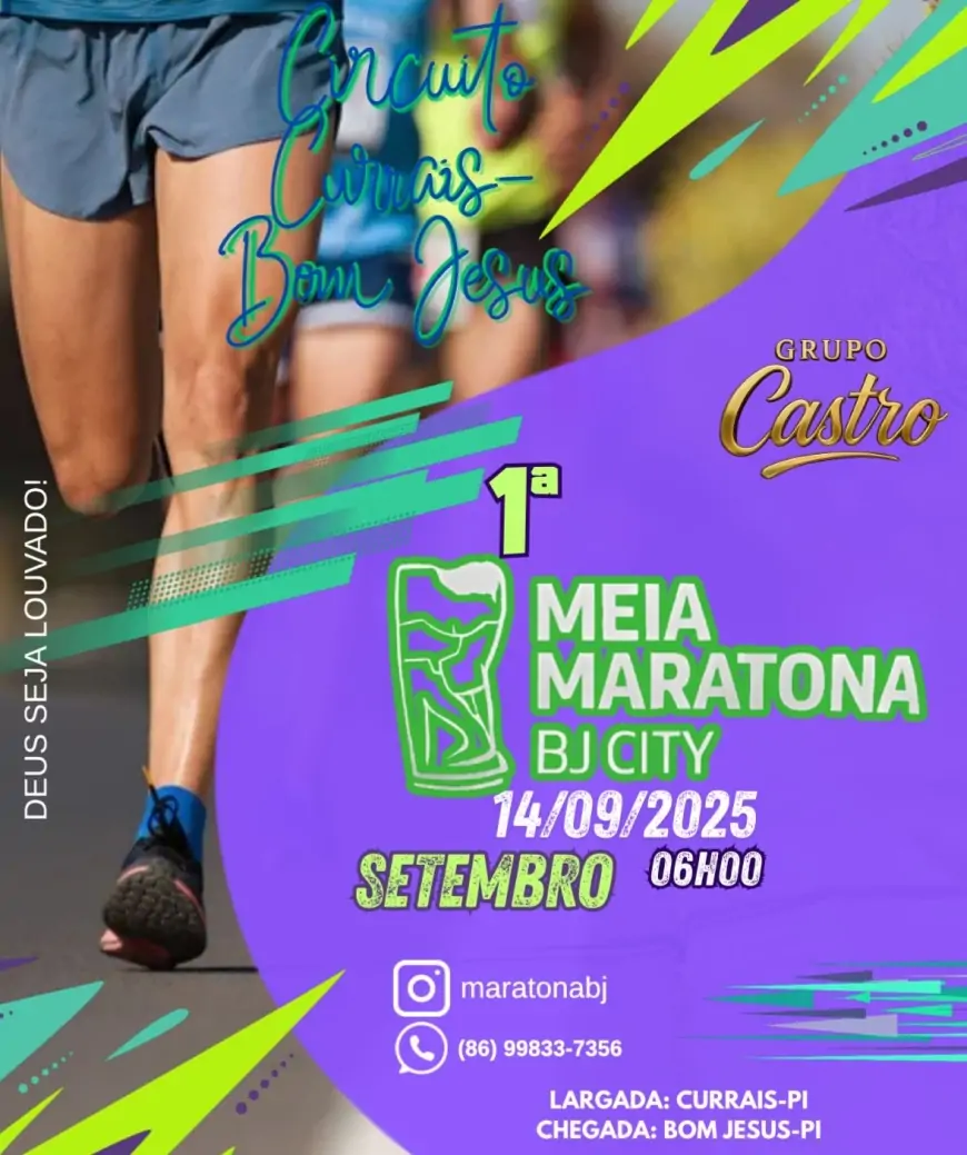 1ª Maratona BJCity promete movimentar o Sul do Piauí em setembro