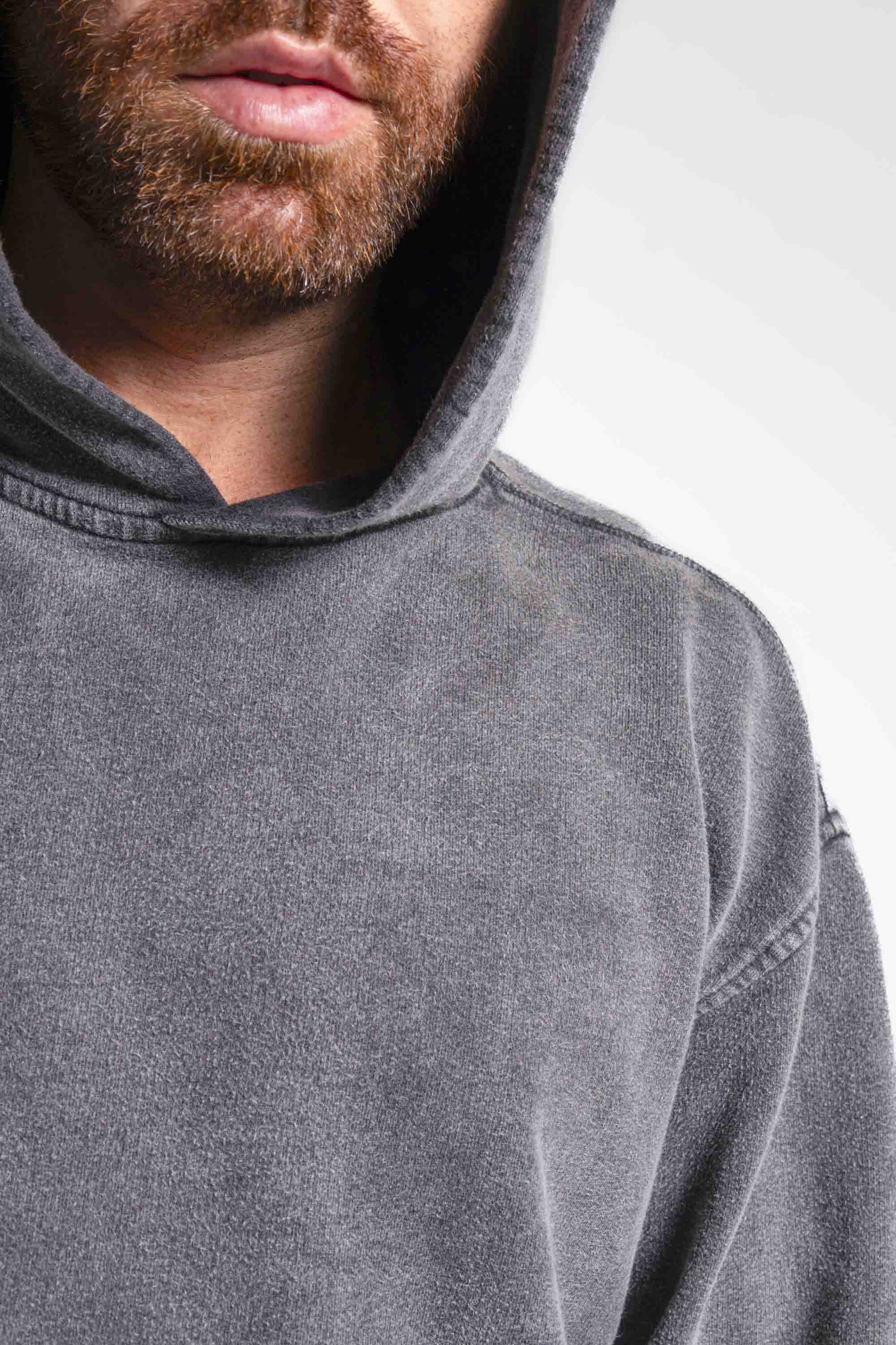 CHUBBY Moletom Oversized Boxy Premium 3 Cabos Com Capuz Brunx Ind