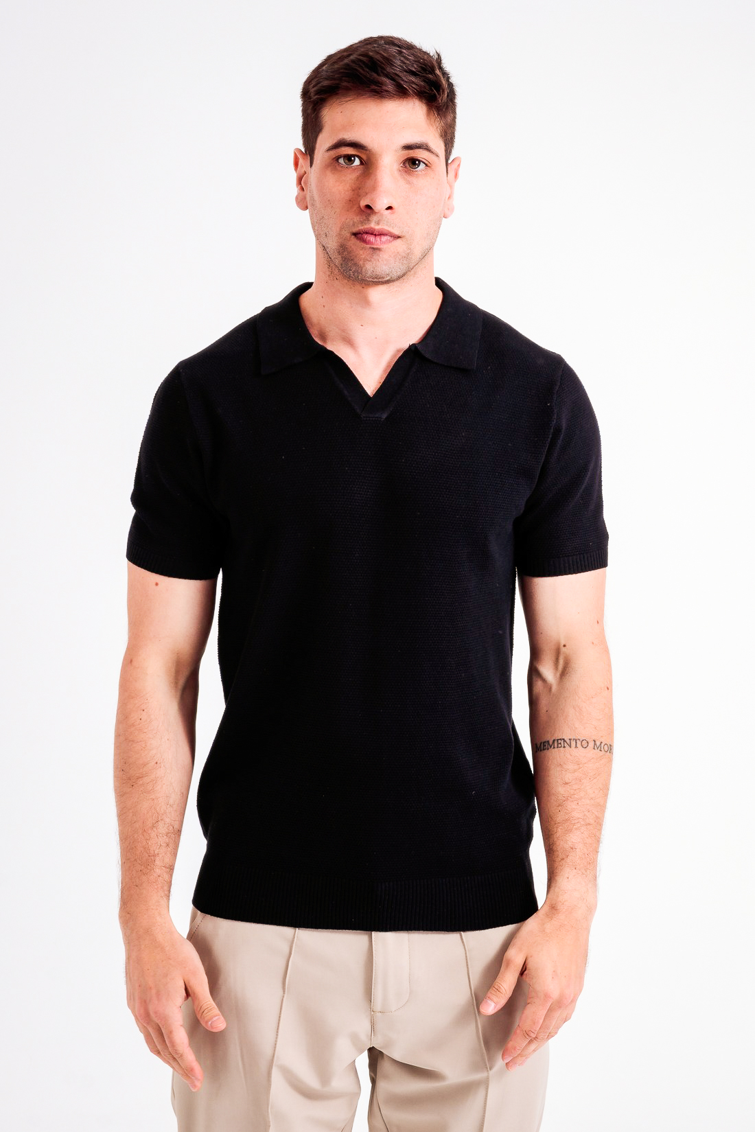 トップス i SHII Clubman Polo Camisa Polo Masculina Adidas Train Essentials - Drastosa | Só as