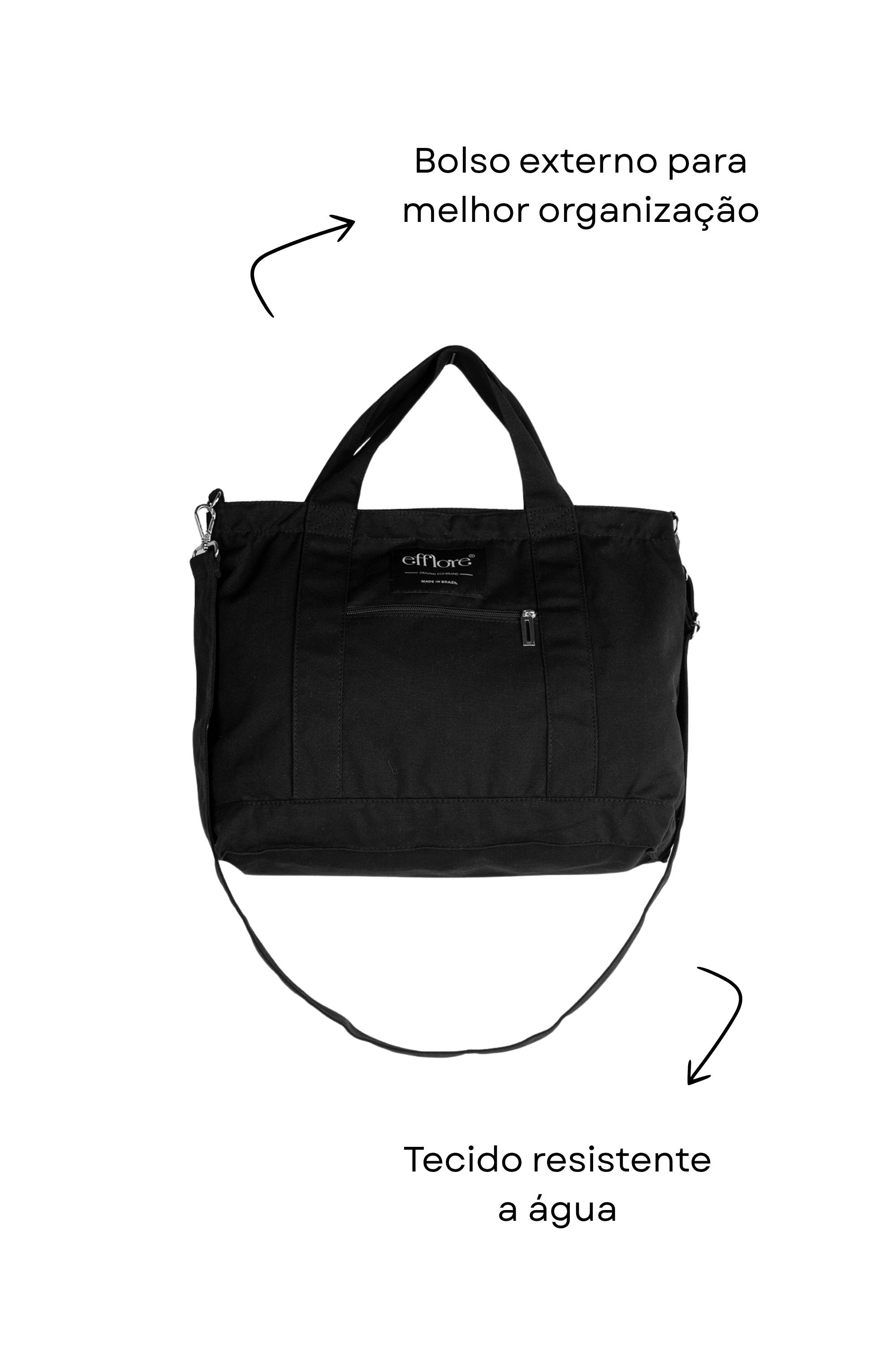 Bolsa Efflore IvyInk — várias cores, 4x sem juros