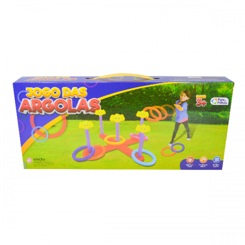 Jogo Das Argolas Colorido