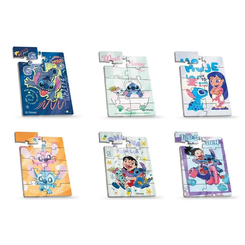 Mini Quebra-Cabeça Lilo & Stitch Mini Quebra-Cabeça Lilo & Stitch