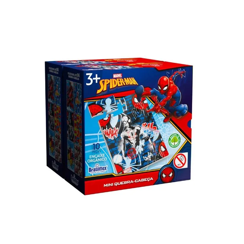 Mini Quebra-Cabeça Spider Man