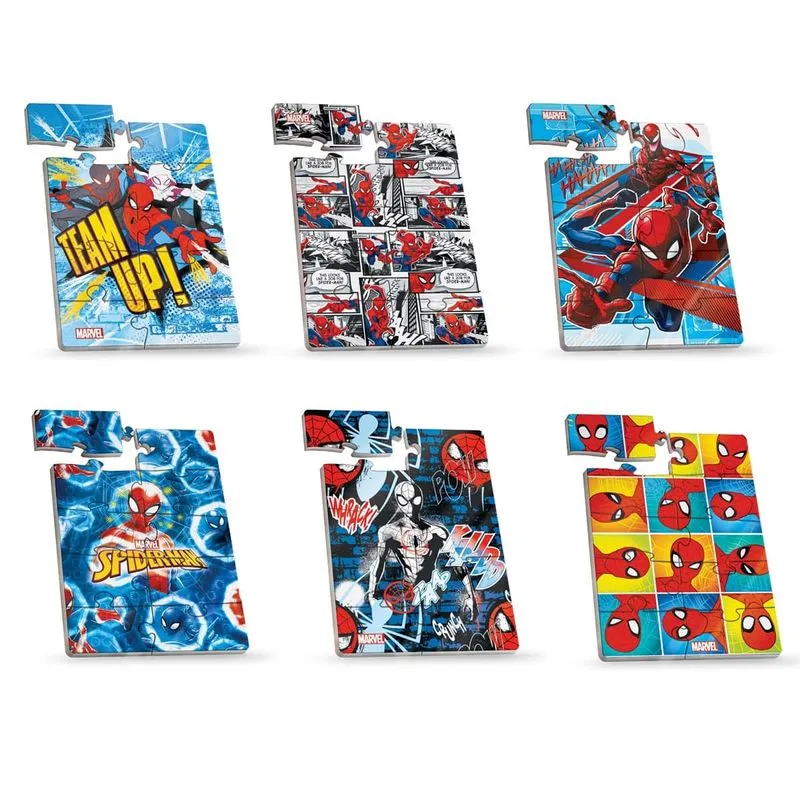 Mini Quebra-Cabeça Spider Man Mini Quebra-Cabeça Spider Man