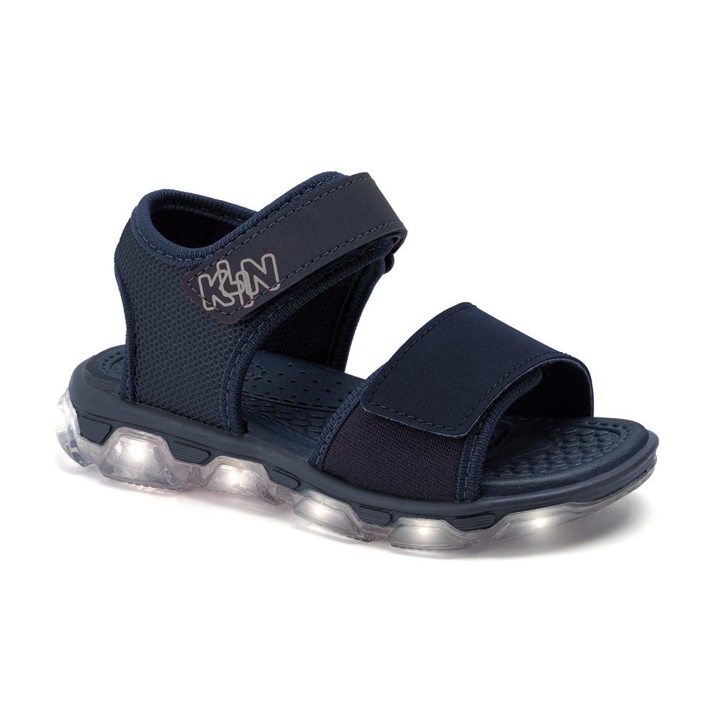 Sandália Papete De Luz Infantil Masculina Klin Light