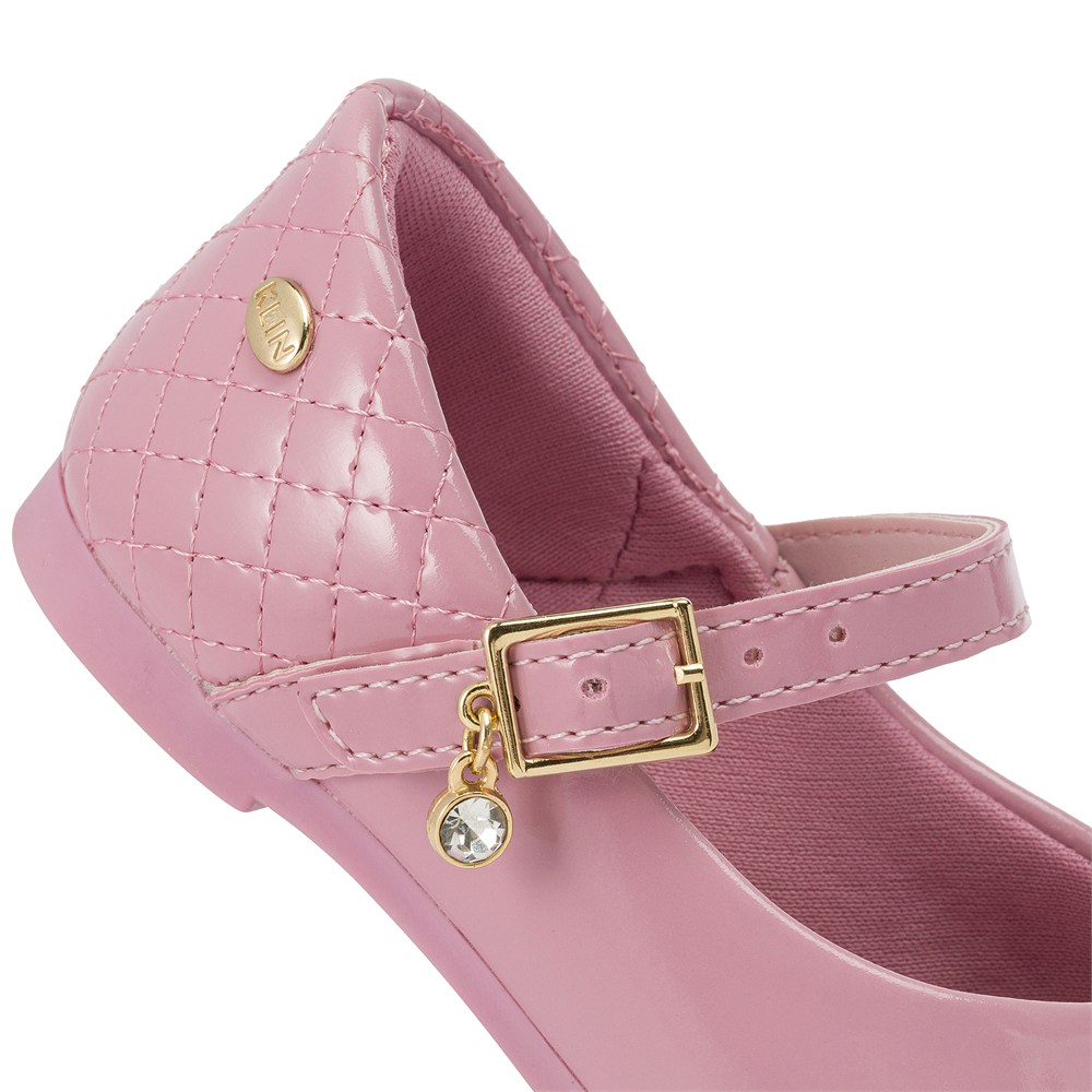 Sapatilha Infantil Klin Princesa Mini Clássica Em Fivela Sapatilha Infantil Klin Princesa Mini Clássica Em Fivela