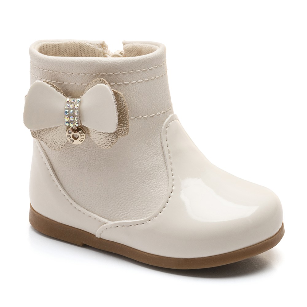 Bota Infantil Klin Laço Lateral Miss Baby