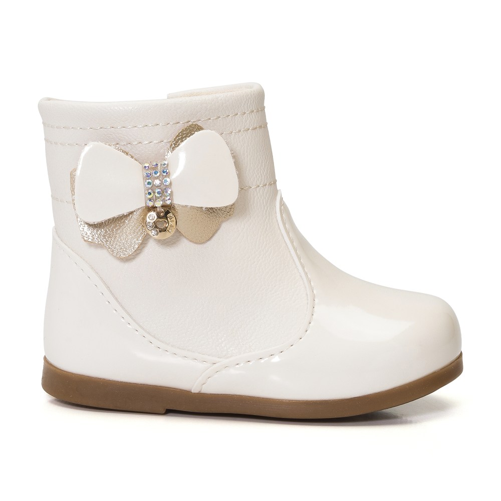 Bota Infantil Klin Laço Lateral Miss Baby Bota Infantil Klin Laço Lateral Miss Baby