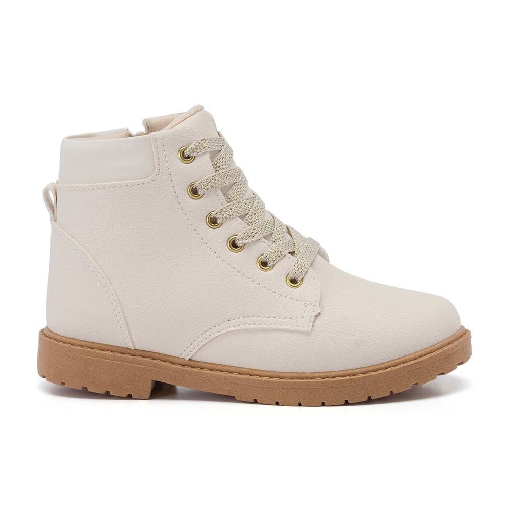 Bota Infantil Klin Rock Kids Fechamento Em Zíper E Cadarço