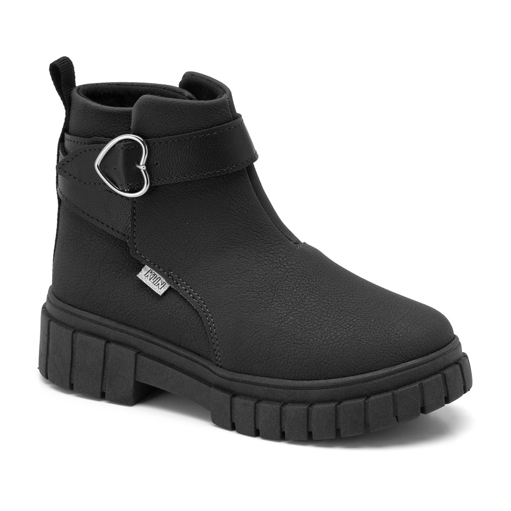 Bota Infantil Klin Rock Kids Tratorada Fechamento Em Fivela