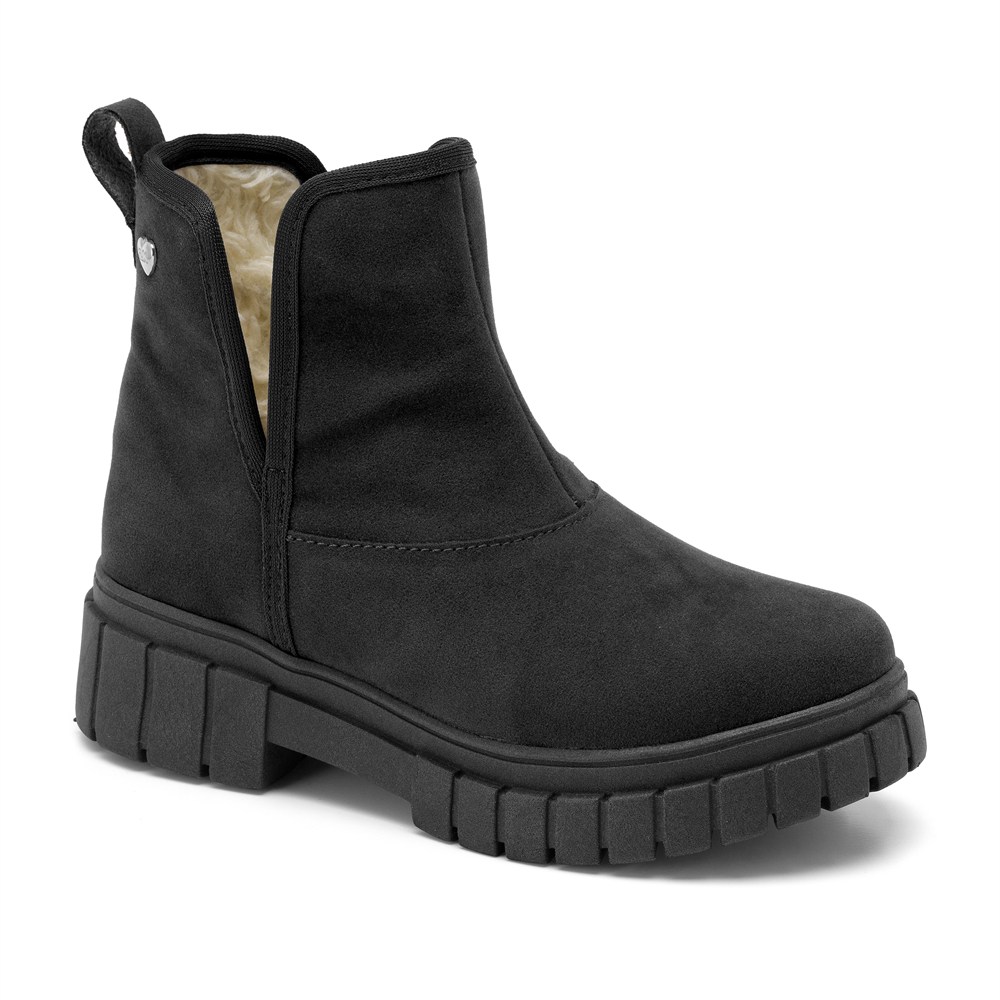 Bota Infantil Feminina Klin Rock Kids Com Pelinho Carneirinho