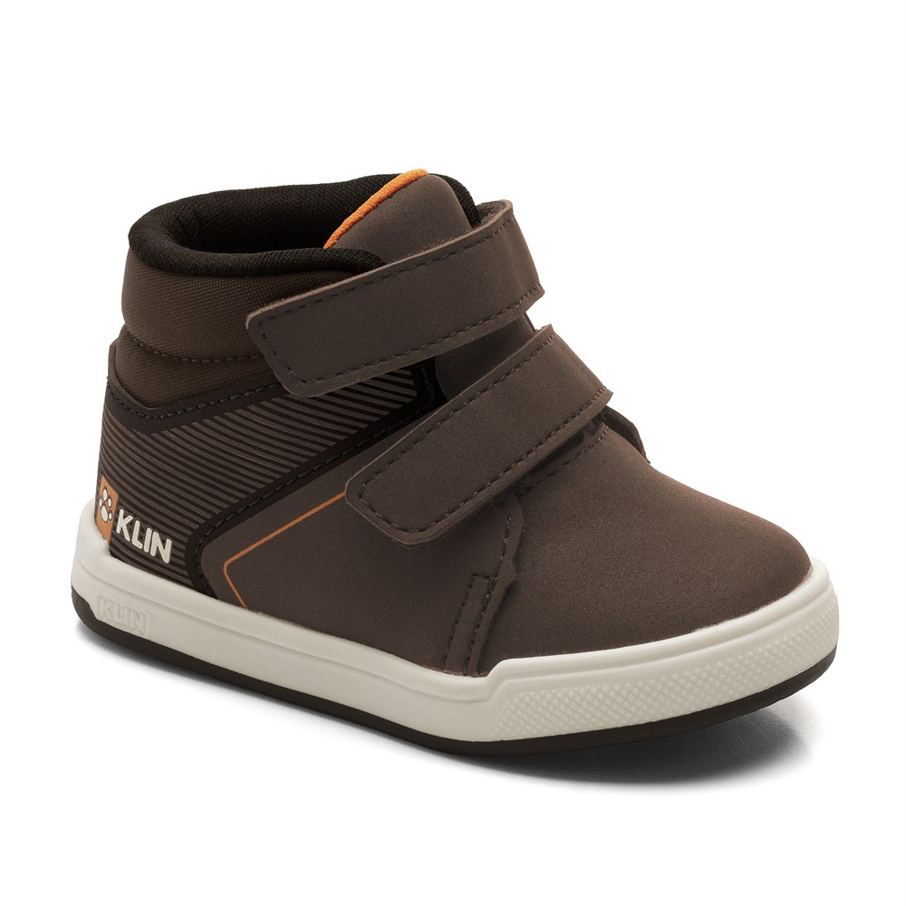 Tênis Para Bebê Estilo Cano Alto Infantil Masculina Klin Flyer
