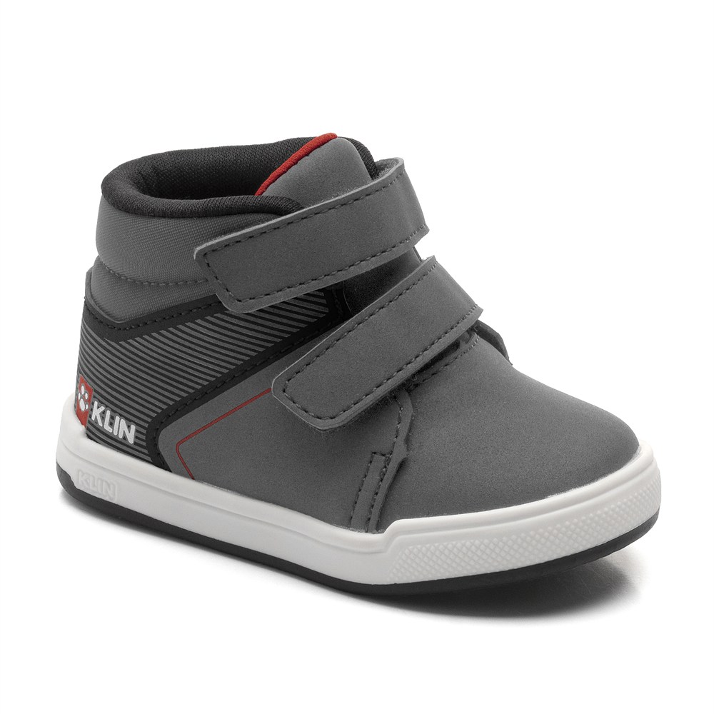 Tênis Para Bebê Estilo Cano Alto Infantil Masculina Klin Flyer