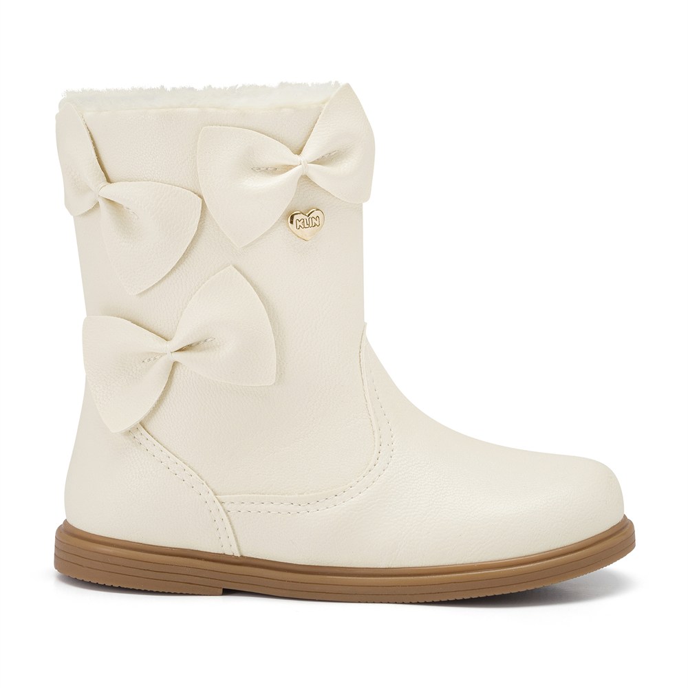 Bota Infantil Feminina Klin Mini Miss Laços Bota Infantil Feminina Klin Mini Miss Laços