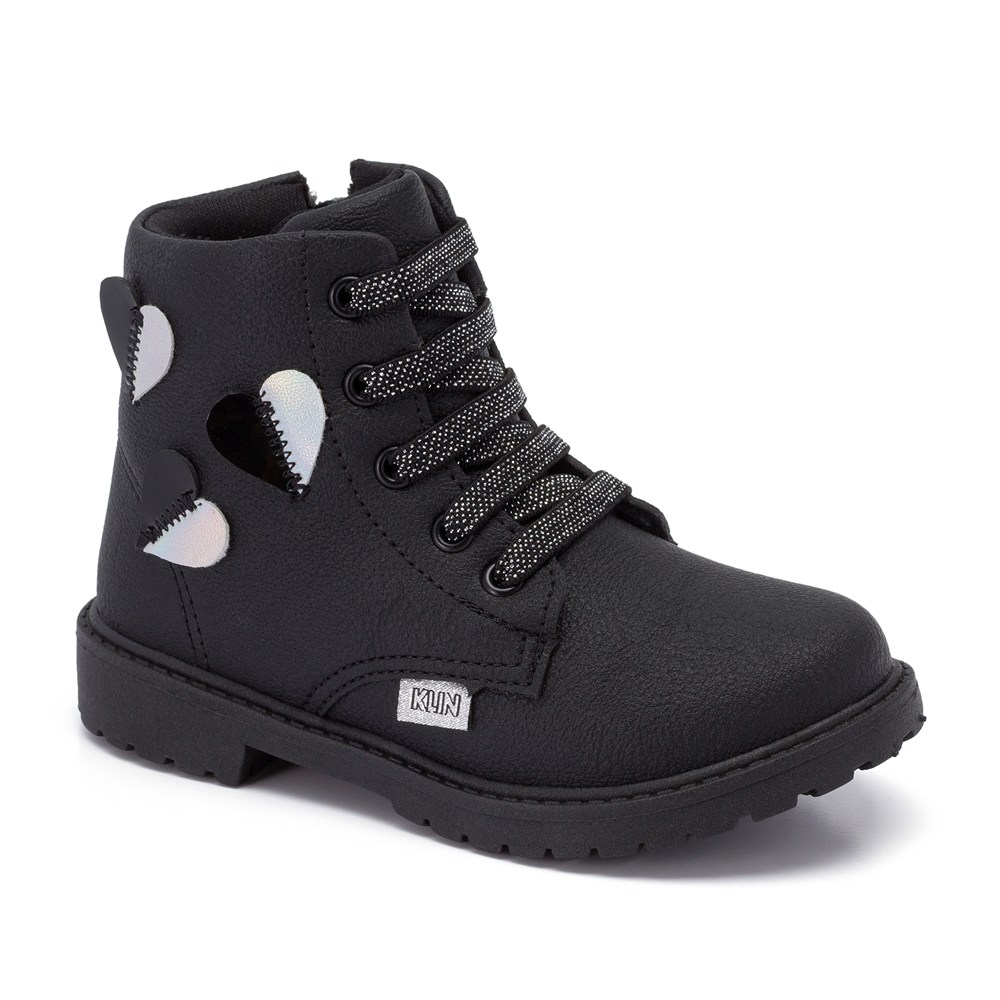 Bota Infantil Klin Rock Mini Em Zíper
