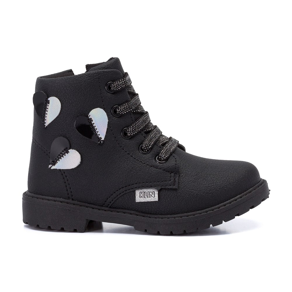 Bota Infantil Klin Rock Mini Em Zíper Bota Infantil Klin Rock Mini Em Zíper