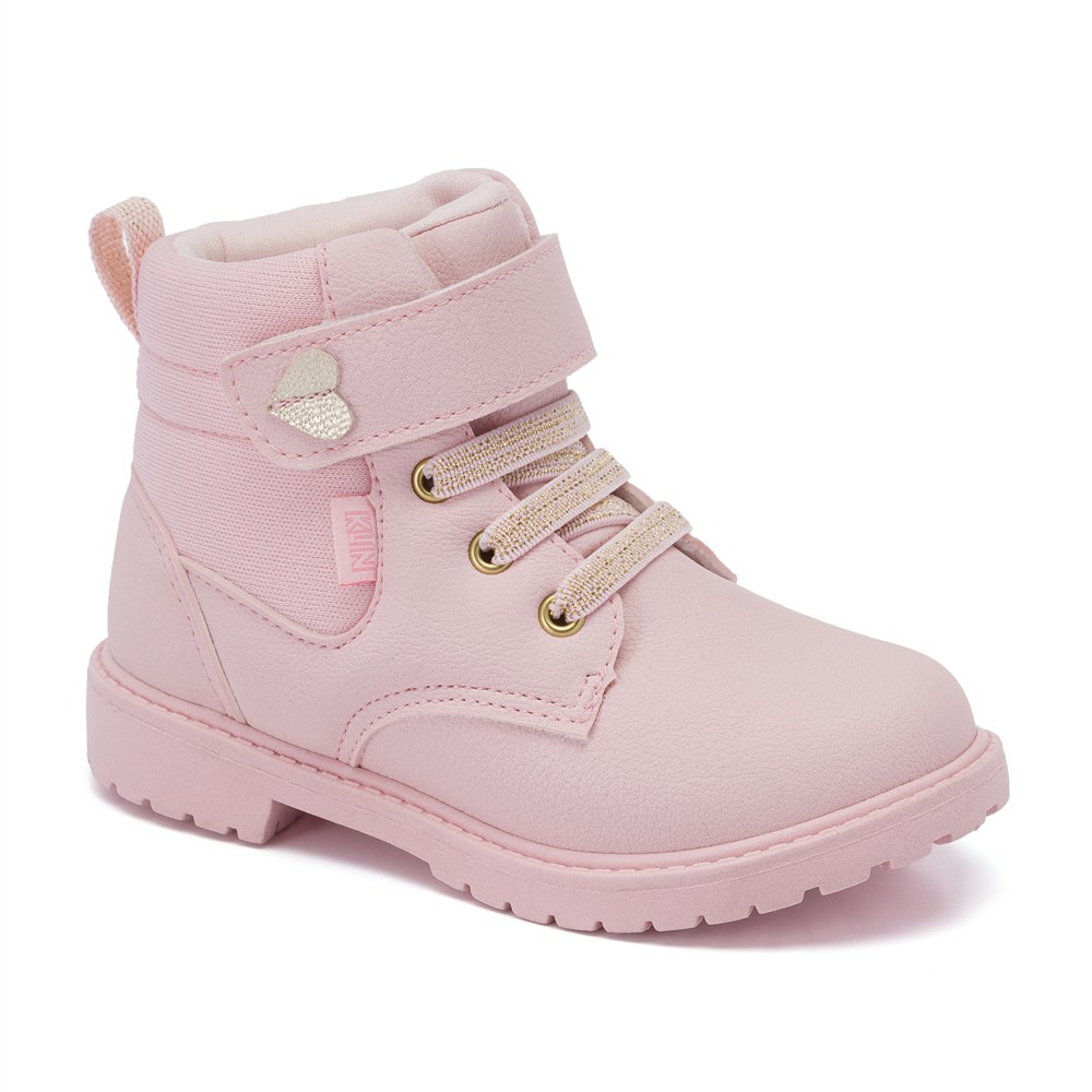 Bota Infantil Klin Rock Mini Em Fita Aderente E Elástico