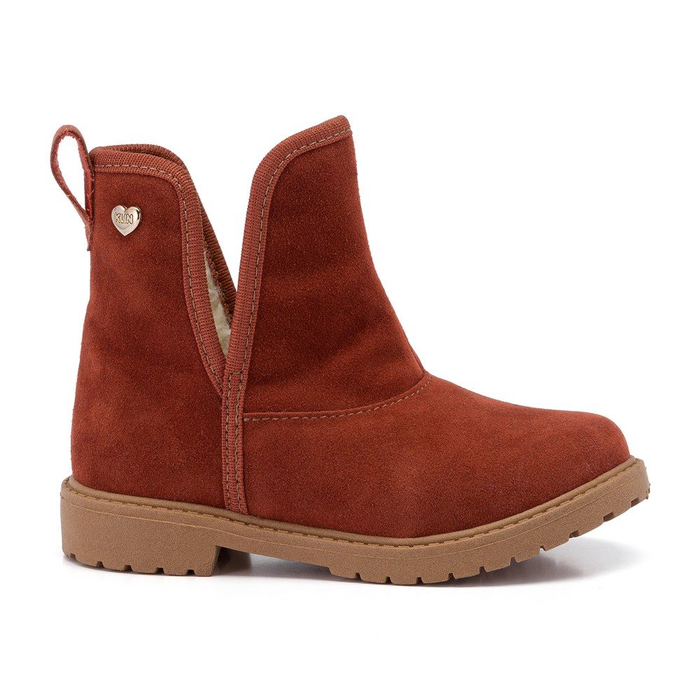 Bota Infantil Feminina Klin Rock Mini Com Pelinho Bota Infantil Feminina Klin Rock Mini Com Pelinho