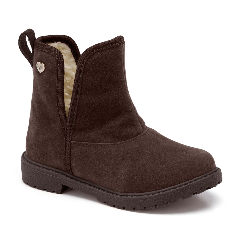 Bota Infantil Feminina Klin Rock Mini Com Pelinho