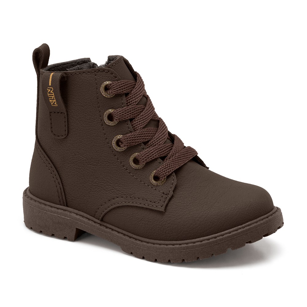 Bota Infantil Klin Rock Mini Em Zíper