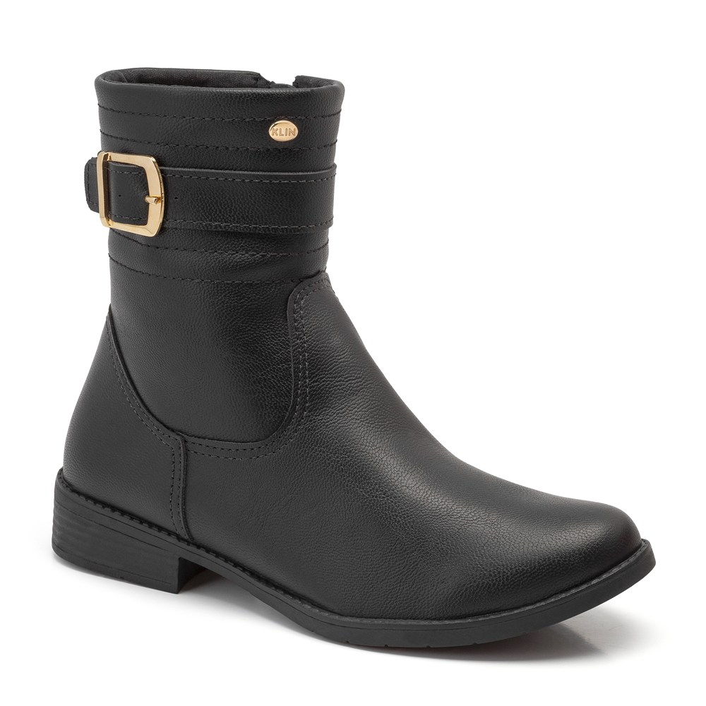 Bota Infantil Feminina Cano Médio Klin Atena Kids