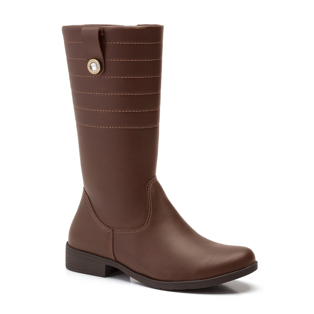 Bota Infantil Feminina Cano Longo Klin Atena Kids