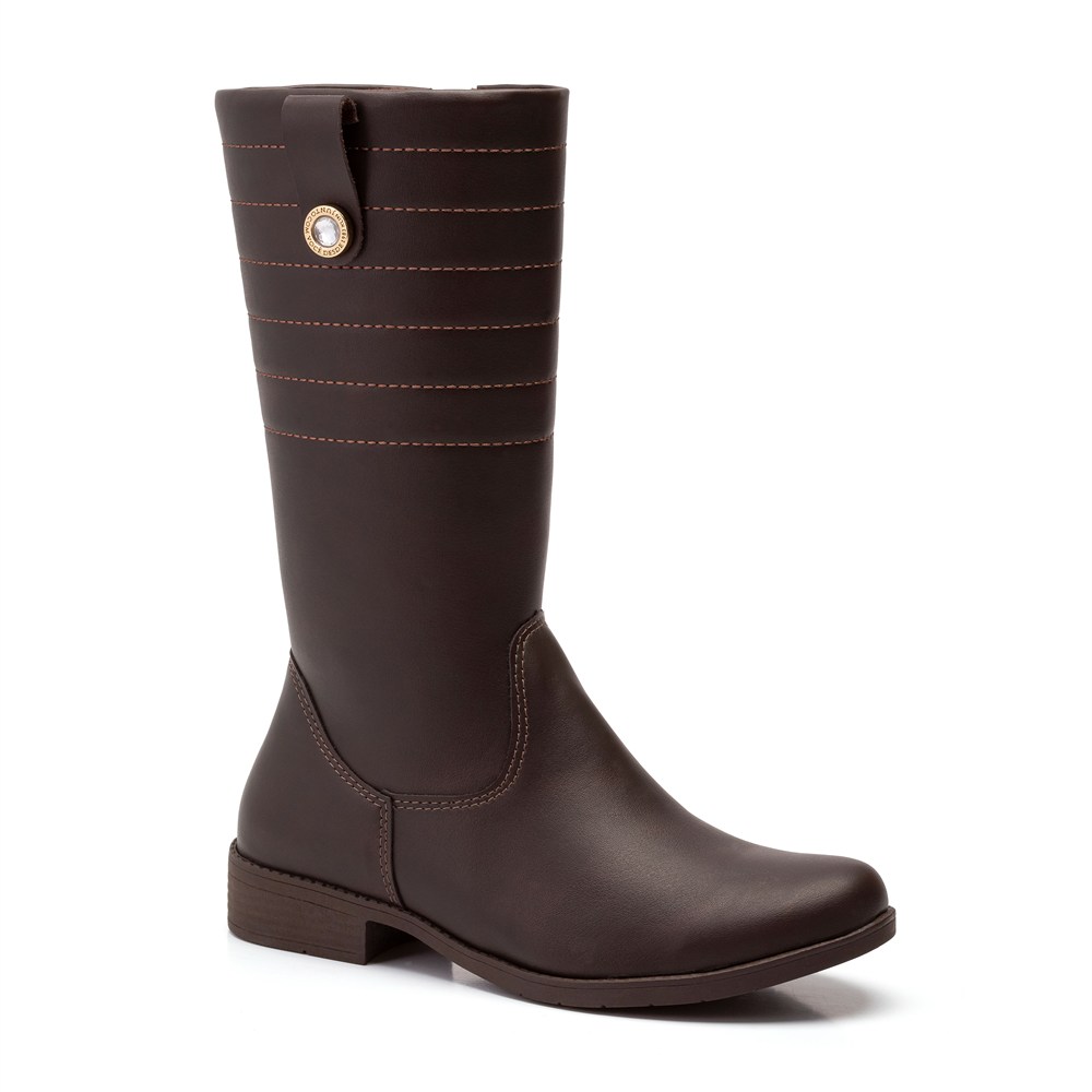 Bota Infantil Feminina Cano Longo Klin Atena Kids