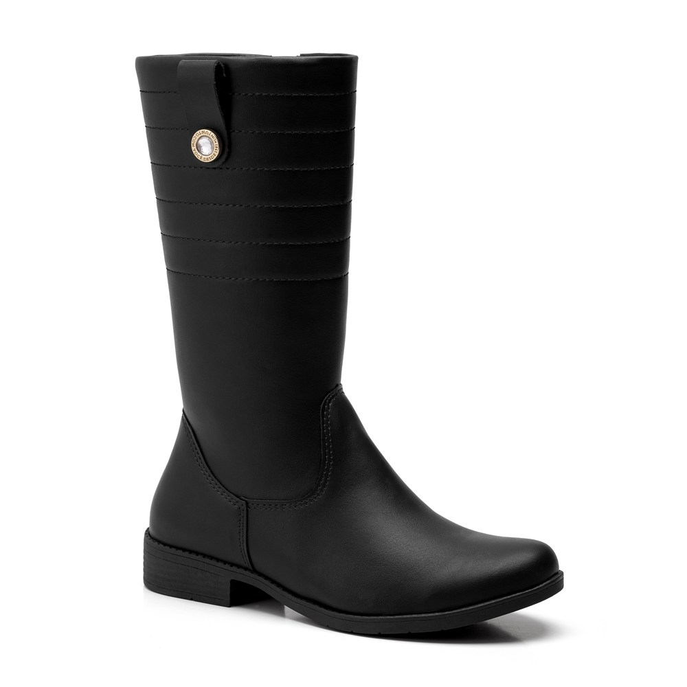 Bota Infantil Feminina Cano Longo Klin Atena Kids