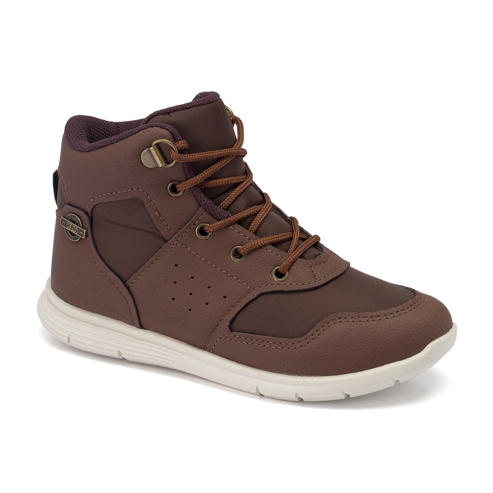 Bota Cano Alto Infantil Klin Outfit Amarração