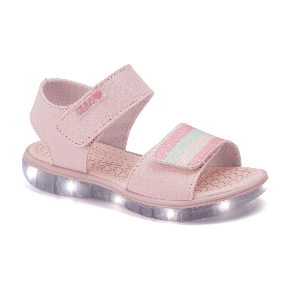 Sandália De Led Papete Light Klin Com Detalhe Em Tie Dye