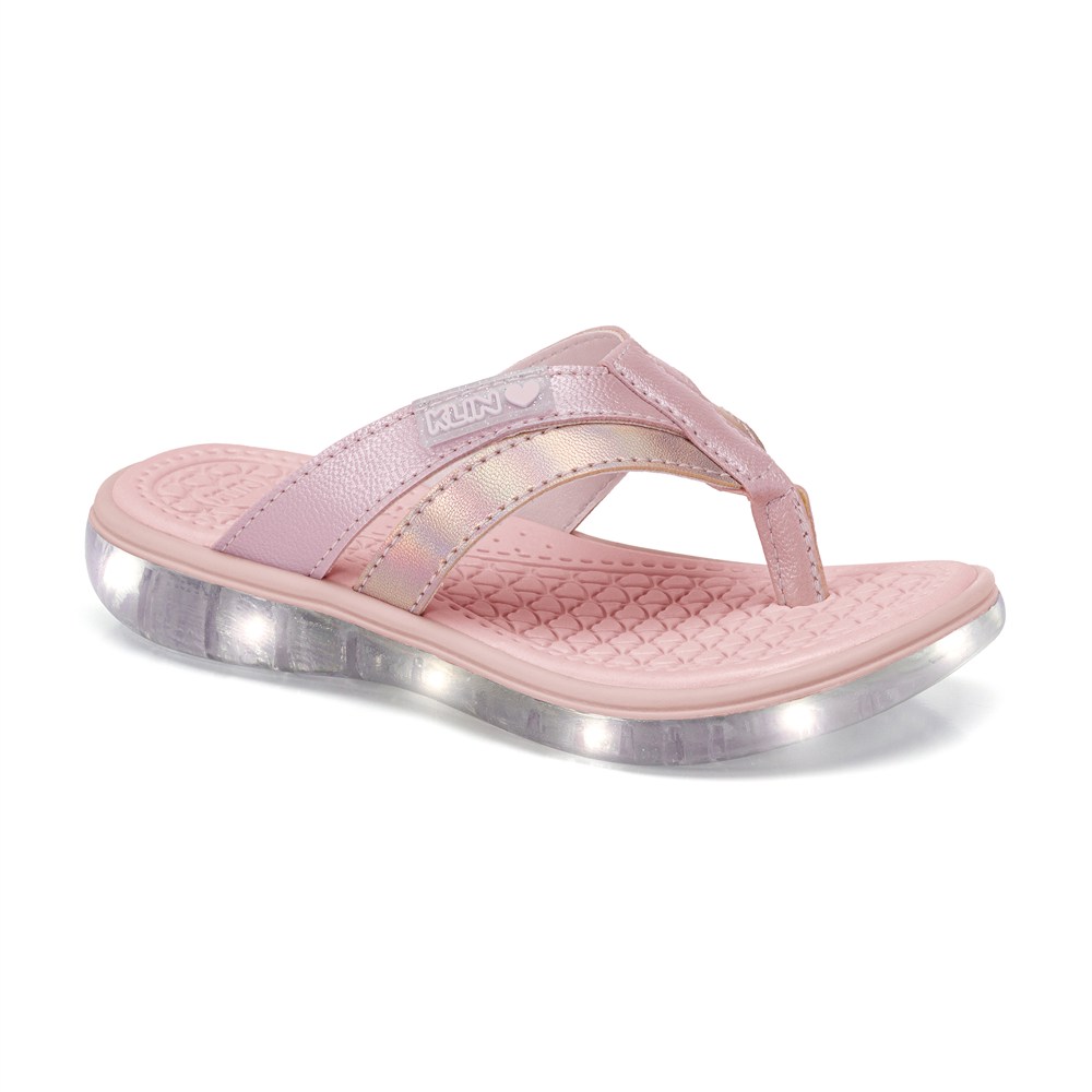 Chinelo De Led Pisa E Pisca Infantil Klin Light