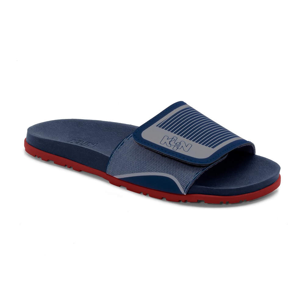 Chinelo Infantil Klin Slide Fechamento Facilitado