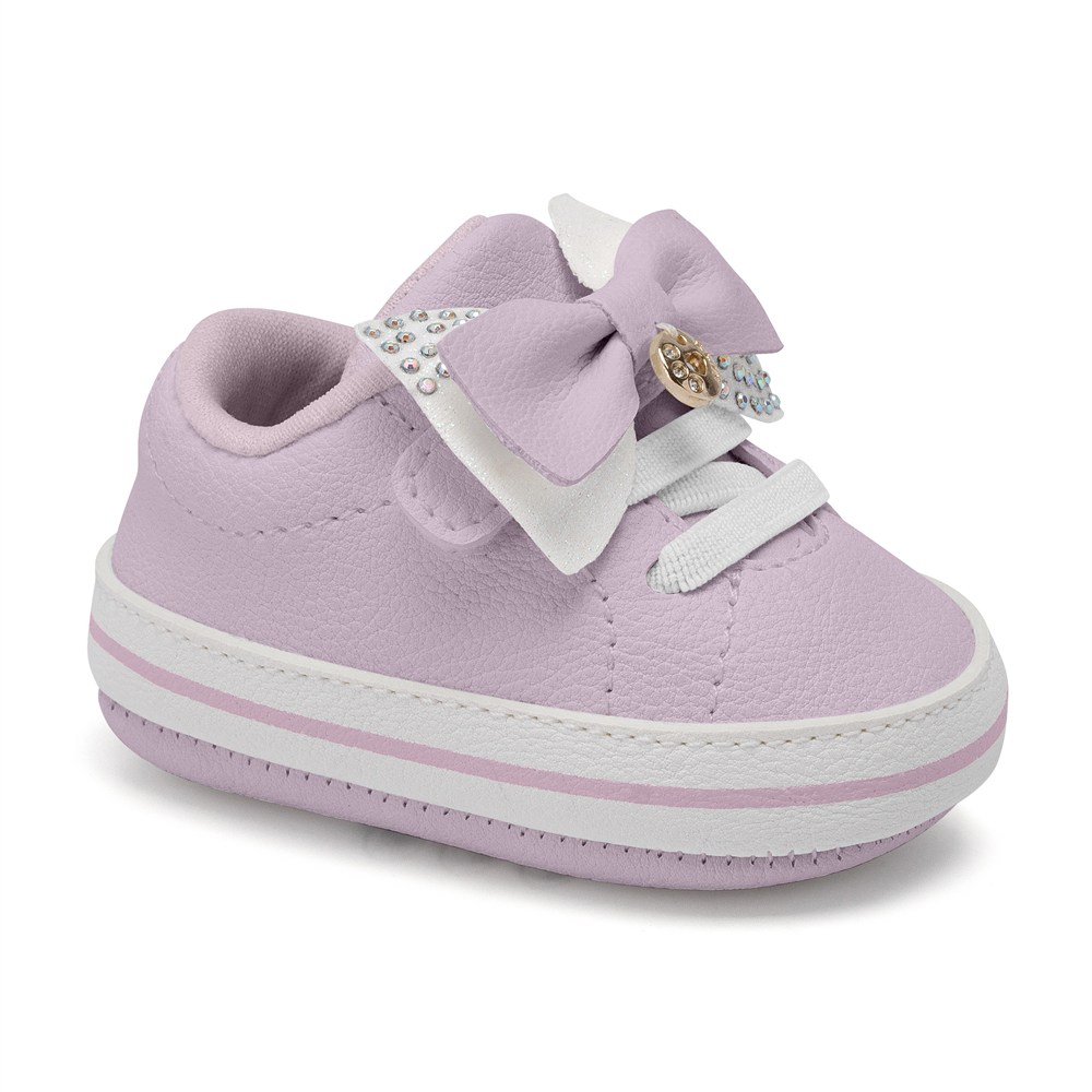 Sapato Infantil Laço Klin Pipoca