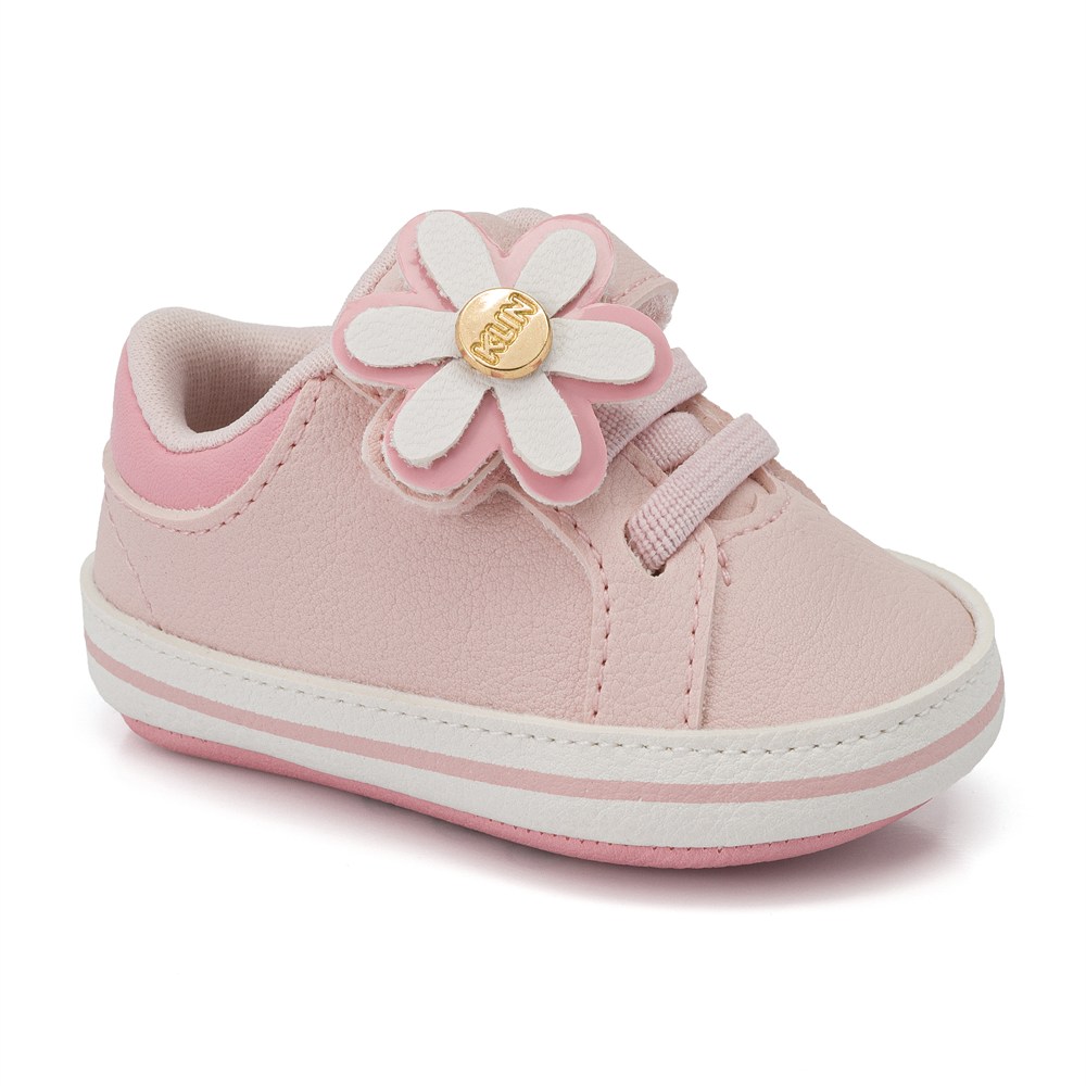 Sapato Infantil Klin Pipoca Flores